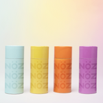Load image into Gallery viewer, the 4 colorful variants of the NOZ nose sunblock 
